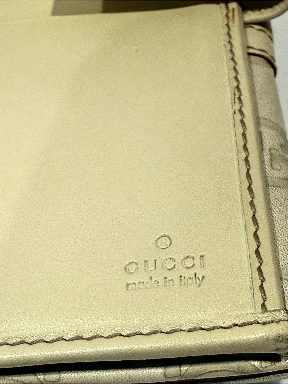 Authentic Vintage Gucci Guccissima Leather and Suede Continental Long Wallet - Picture 10 of 13